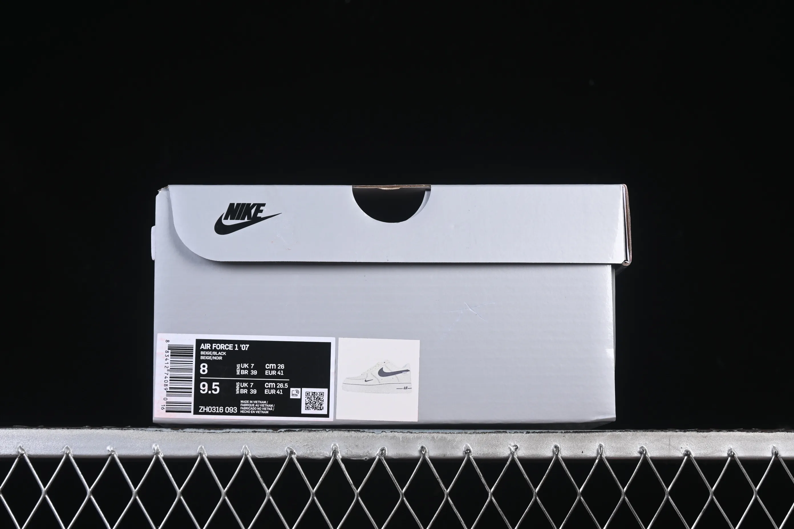 All categories Nk Air Force 1 Air Force series Nk Air Force 1 Low Air Force low-top Nike Air Force 1'07 Low distressed black hook Air Force 1 low-top casual sneakers ZH0316-093